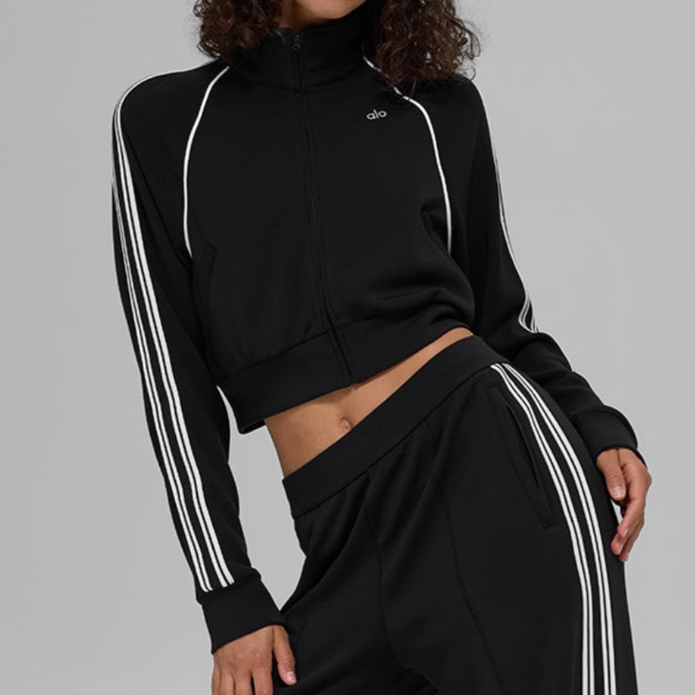 NWT Alo Track Star Full Zip Jacket